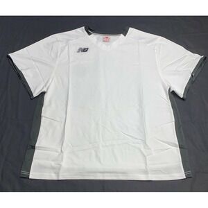 New Balance Freeze Lacrosse Jersey Adult XL White Black LAX Mens